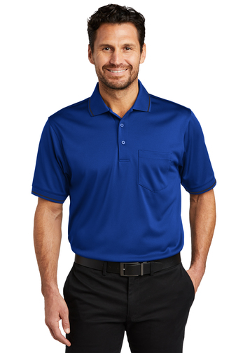 CornerStone® Adult Unisex Select Snag-Proof Tipped Pocket Polo Shirt